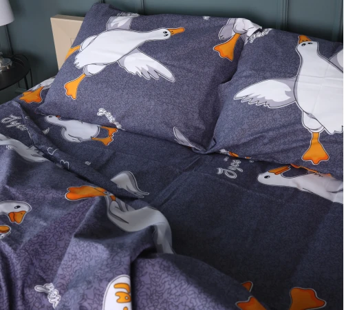 Підковдра Бязь 17-0662 Гусь Обнімусь - 2