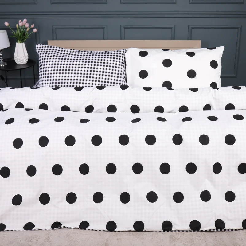 Комплект постельного белья Ranforce Elite 17-0664 Cell Circles