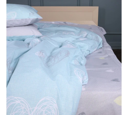 Простирадло MirSon Ranforce Elite 17-0169 Deniz