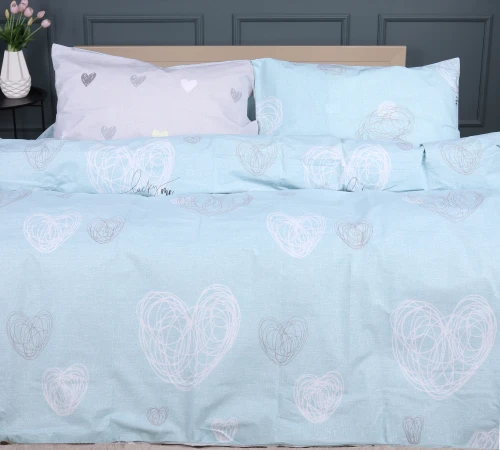 Простирадло MirSon Ranforce Elite 17-0169 Deniz - 2