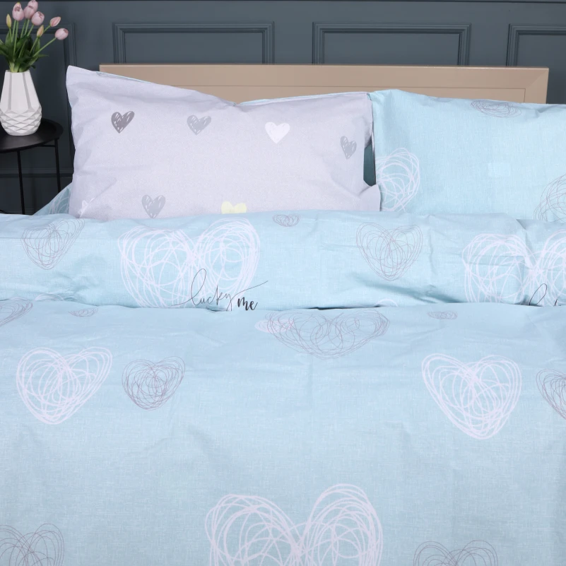 Комплект постільної білизни MirSon Ranforce Elite 17-0169 Deniz - 1