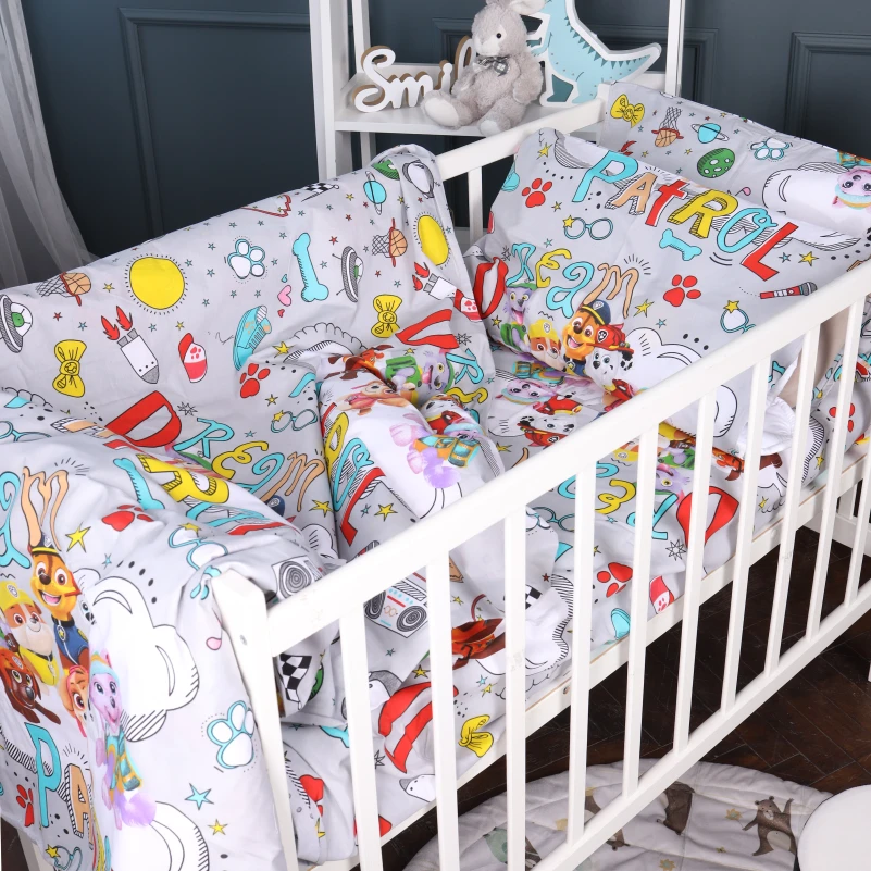 Комплект постільної білизни Бязь Kids Time 17-0667 Щенячий патруль