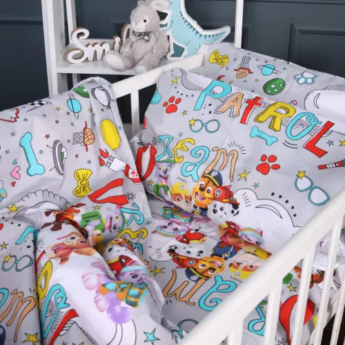 Комплект постільної білизни Бязь Kids Time 17-0667 Щенячий патруль - 2