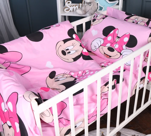 Пододеяльник Бязь Kids Time 17-0666 Pink Minnie - 2