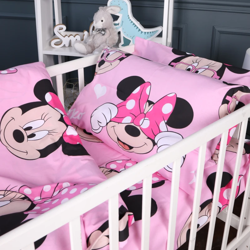 Простынь Бязь Kids Time 17-0666 Pink Minnie - 2