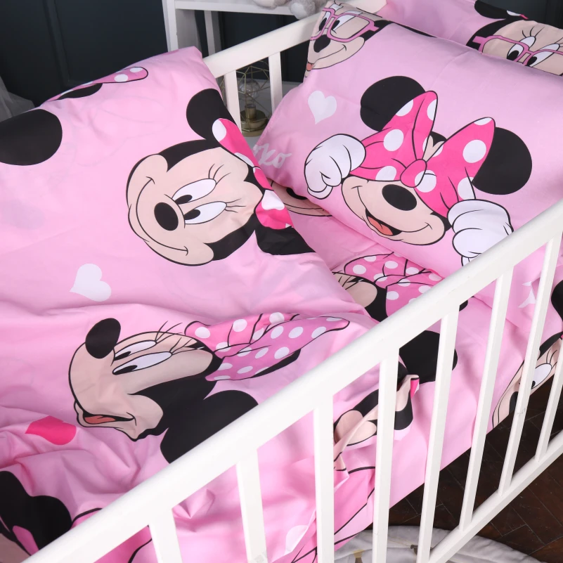 Простынь Бязь Kids Time 17-0666 Pink Minnie - 3