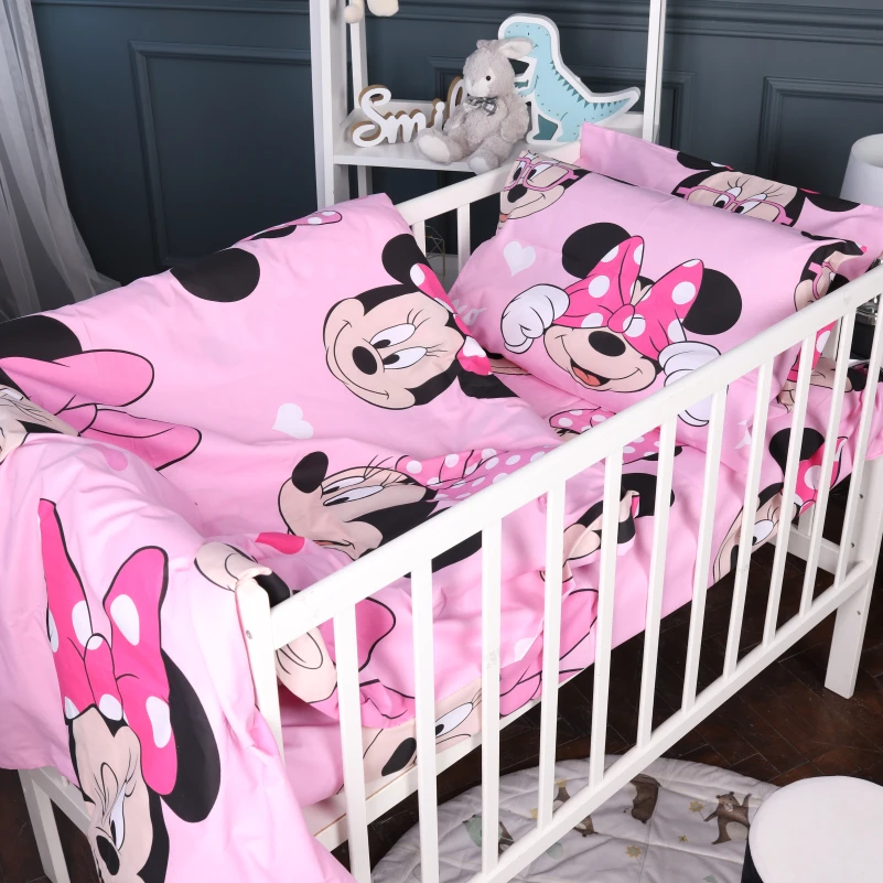 Пододеяльник Бязь Kids Time 17-0666 Pink Minnie - 4