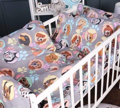 Підковдра Бязь 17-0661 Happy Dogs