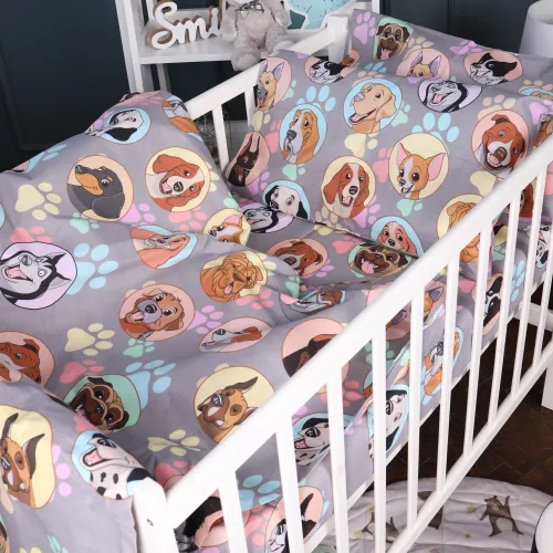 Підковдра Бязь Kids Time 17-0661 Happy Dogs - 3