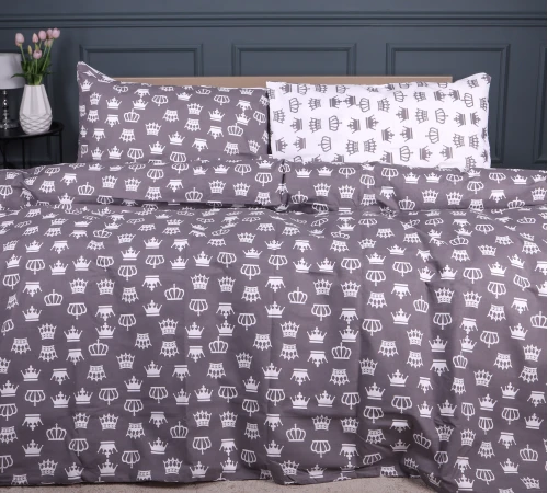 Комплект постельного белья Ranforce Elite 17-0675 Queen of Now