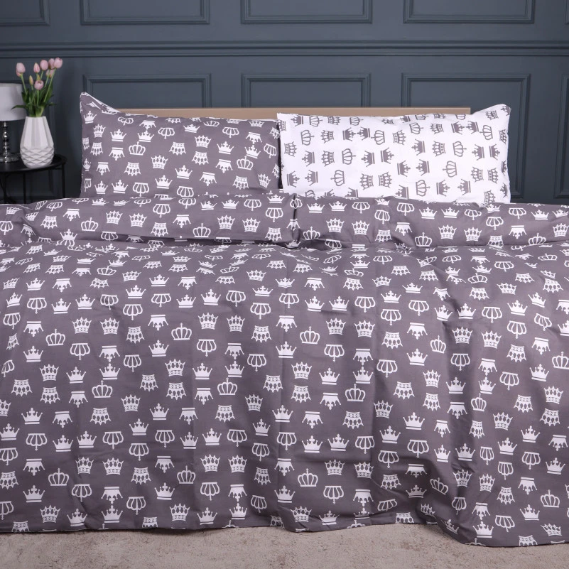 Комплект постельного белья Ranforce Elite 17-0675 Queen of Now