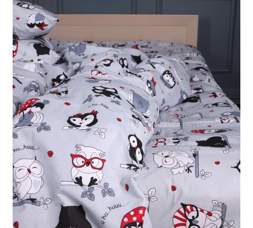 Простирадло Ranforce Elite 17-0672 Silver Owlets