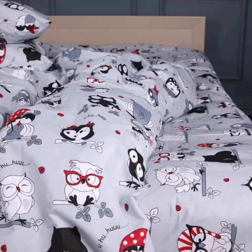 Простирадло Ranforce Elite 17-0672 Silver Owlets