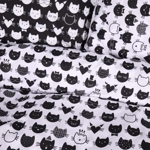 Підковдра Ranforce Elite 17-0673 Monochrome Meows