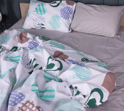 Підковдра Бязь 17-0533 Hearts