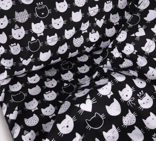 Комплект постельного белья Бязь Kids Time 17-0673 Monochrome Meows - 2