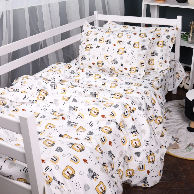 Комплект постільної білизни Фланель 014 "Lion" - 2