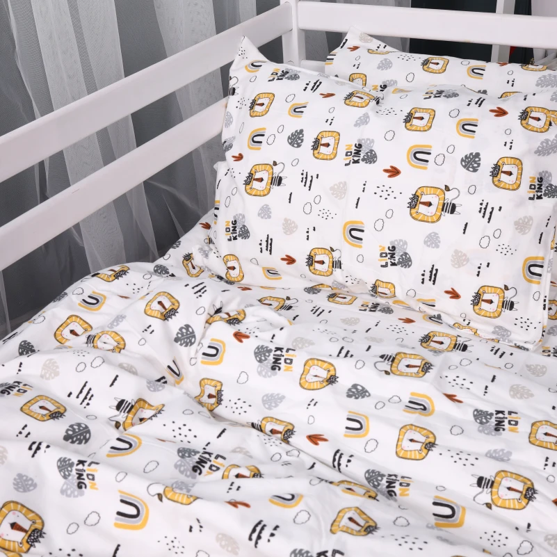 Комплект постільної білизни Фланель 014 "Lion" - 1