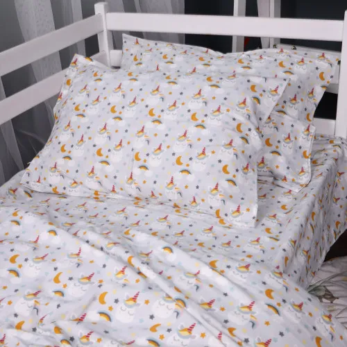 Наволочка Фланель 018 "Unicorn"