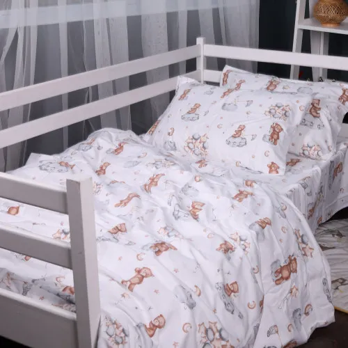 Підковдра Фланель 010 "Teddy ballons"