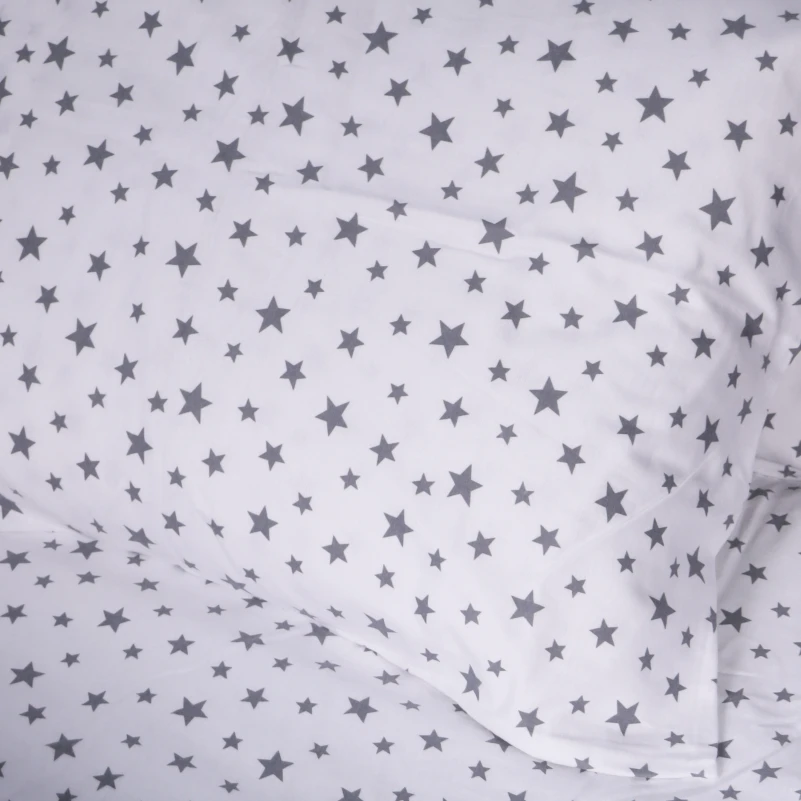 Комплект постільної білизни Фланель 016 "White Stars" - 4