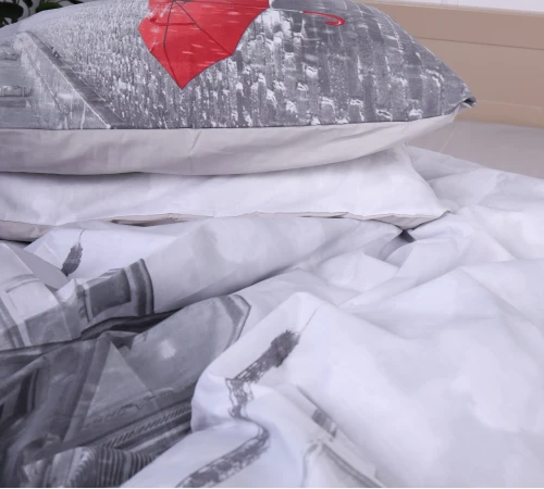 Наволочка MirSon Ranforce Elite 17-0138 Pluie