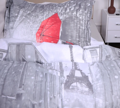 Наволочка MirSon Ranforce Elite 17-0138 Pluie - 2