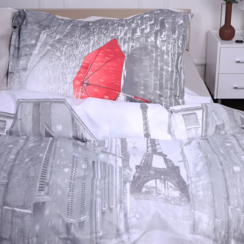 Наволочка MirSon Ranforce Elite 17-0138 Pluie - 2