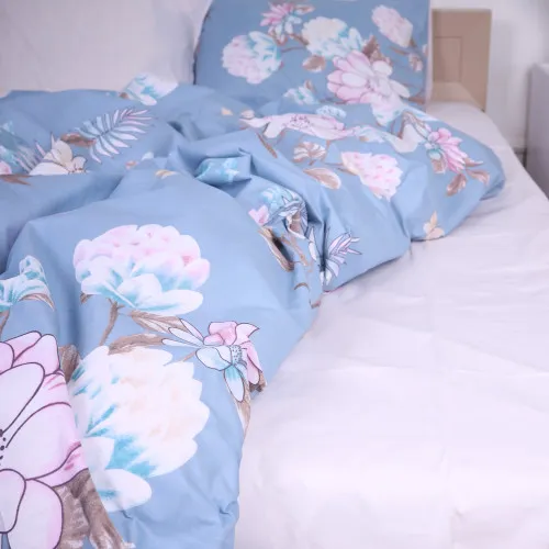 Простирадло Бязь 17-0434 Azure flower