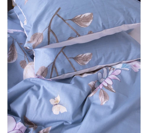 Наволочка Бязь 17-0434 Azure flower