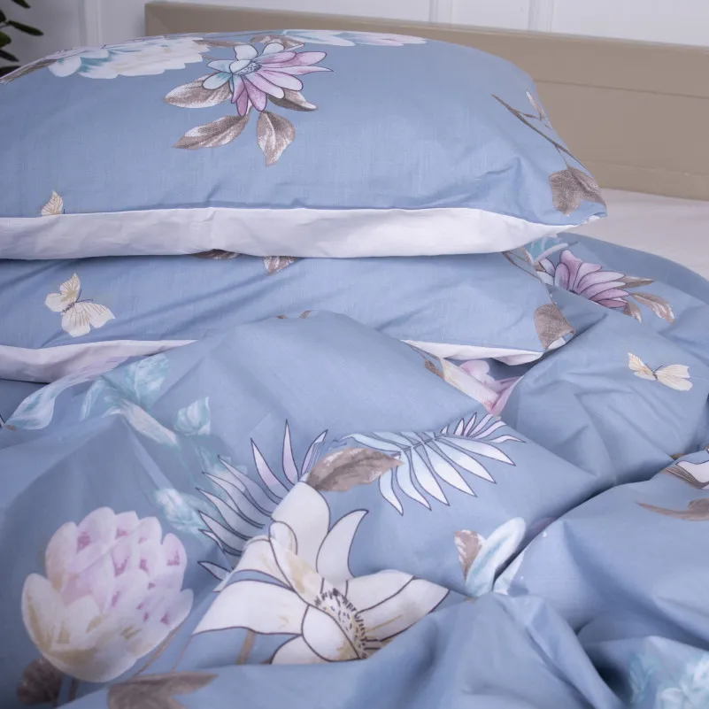 Пододеяльник Ranforce Elite 17-0434 -2 Azure flower - 6