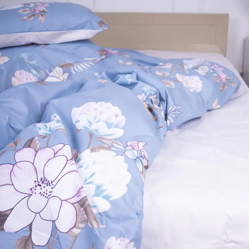 Пододеяльник Ranforce Elite 17-0434 -2 Azure flower - 5