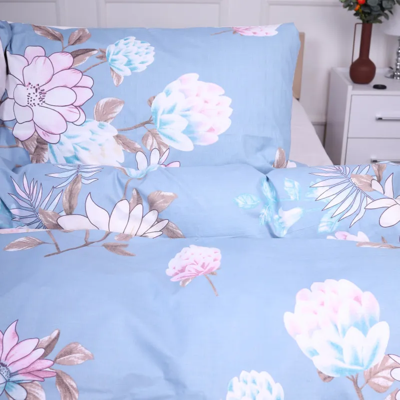 Пододеяльник Ranforce Elite 17-0434 -2 Azure flower - 4