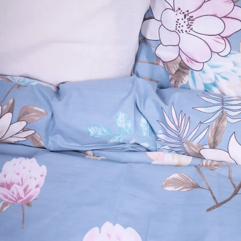 Пододеяльник Ranforce Elite 17-0434 -2 Azure flower