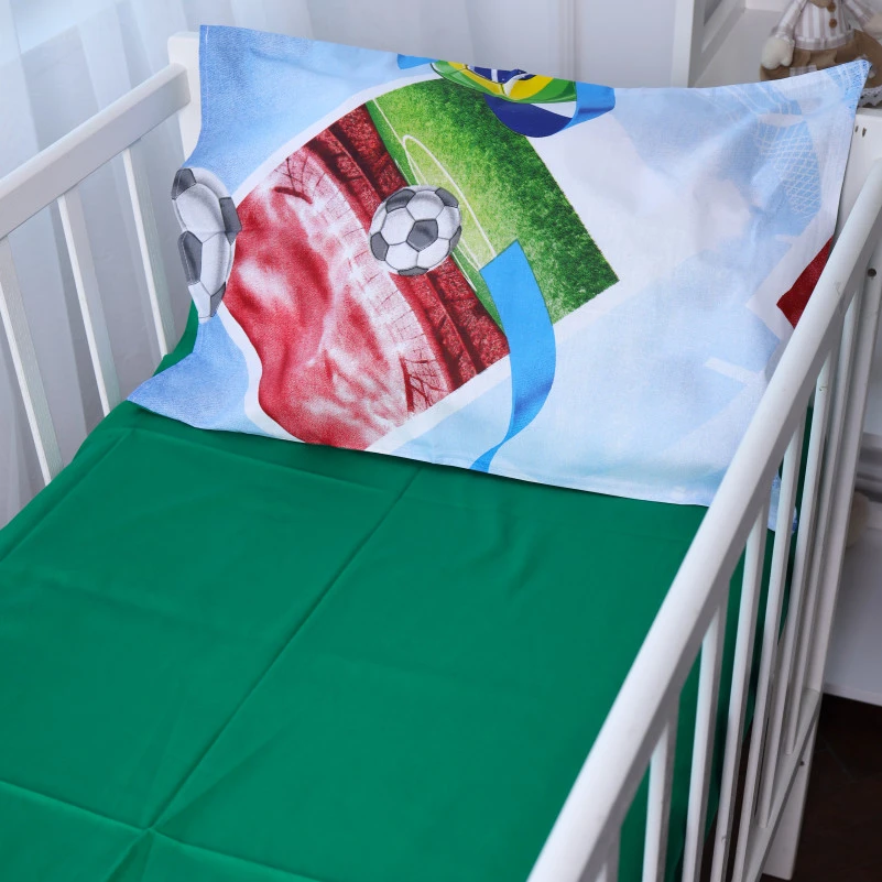 Комплект постільної білизни Дитячий Бязь Kids Time 17-0587 -2 Football - 2