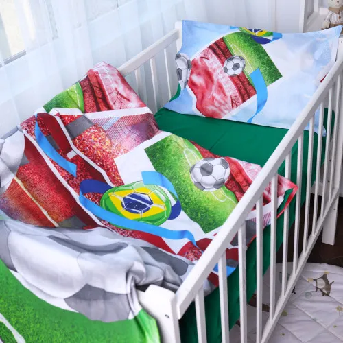 Комплект постельного белья Детский Бязь Kids Time 17-0587 -2 Football - 2