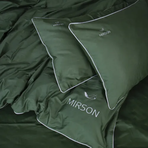 Наволочка Сатин 0844 Green Olive Corner