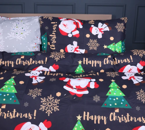 Комплект постільної білизни Бязь 17-0678 Frosty Fun - 2