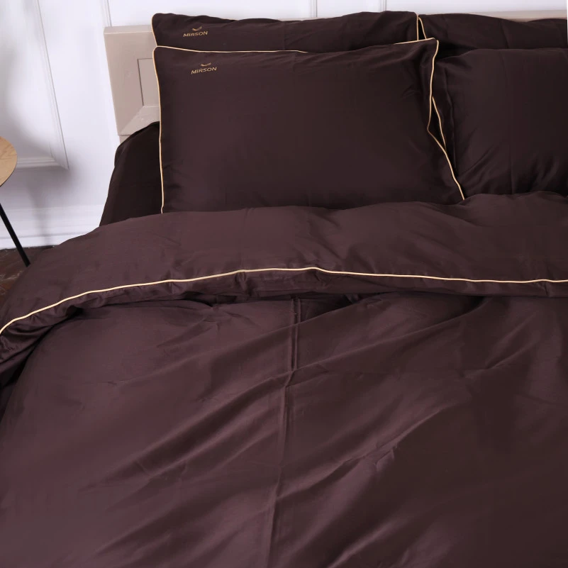 Комплект постільної білизни Сатин 0211 Cacao Corner - 7