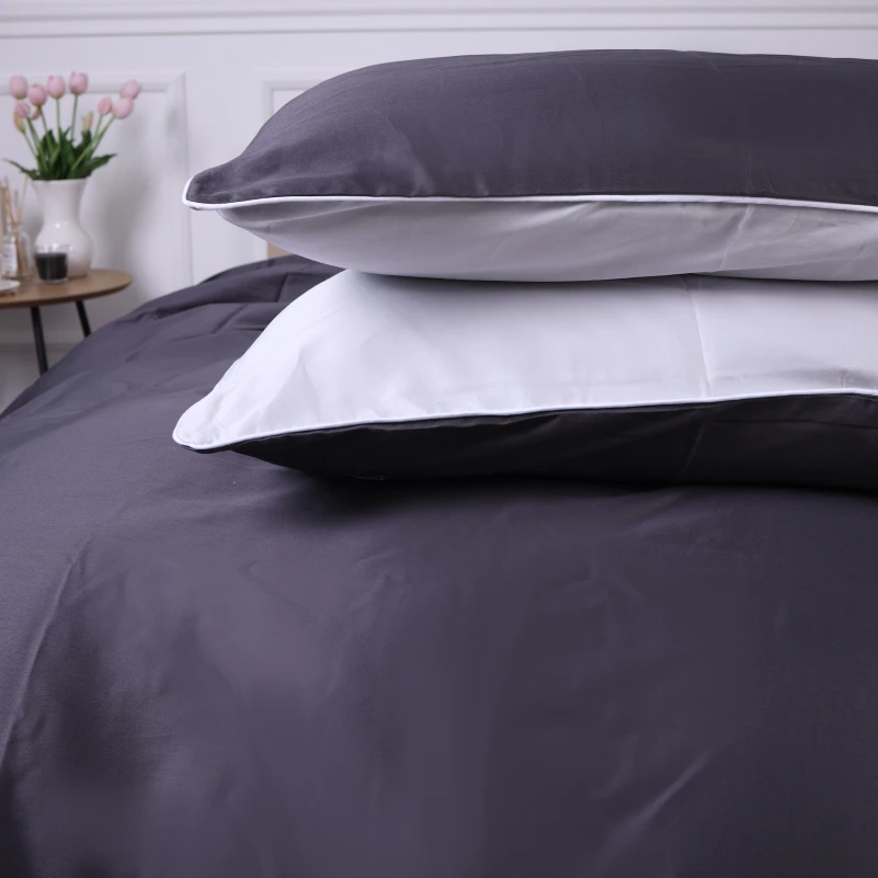  Комплект постільної білизни Сатин 0251+0240 Smoke Corner - 2