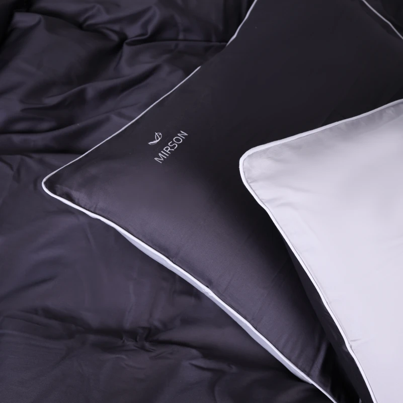  Комплект постільної білизни Сатин 0251+0240 Smoke Corner - 5