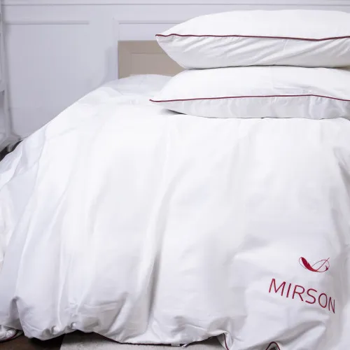 Комплект постільної білизни Сатин ELIT Moko White Corner - 2