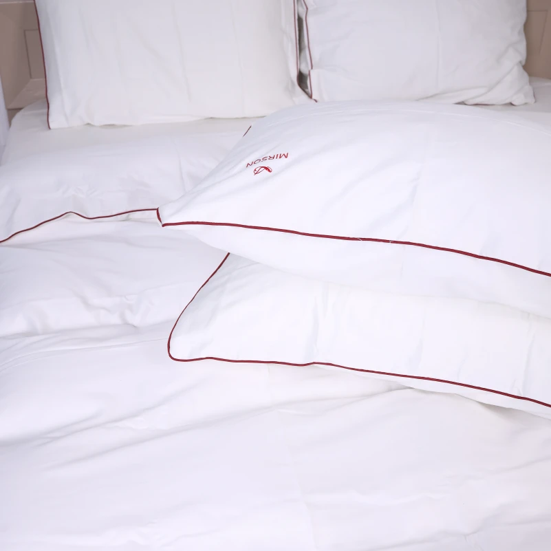 Комплект постільної білизни Сатин ELIT Moko White Corner - 9