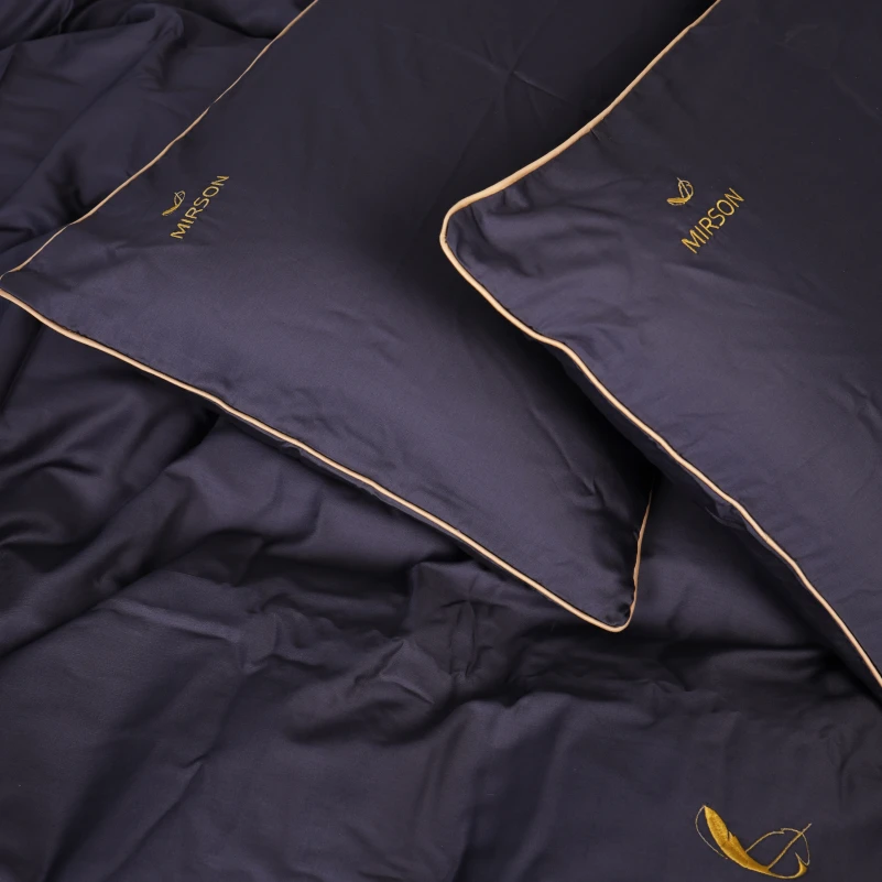 Комплект постільної білизни Сатин ELIT Iron grey Corner - 3