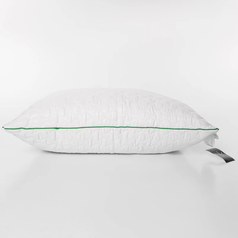 Подушка антиаллергенна Eco Line Aloe Vera №141 Ecosilk мікросатин (середня) - 8