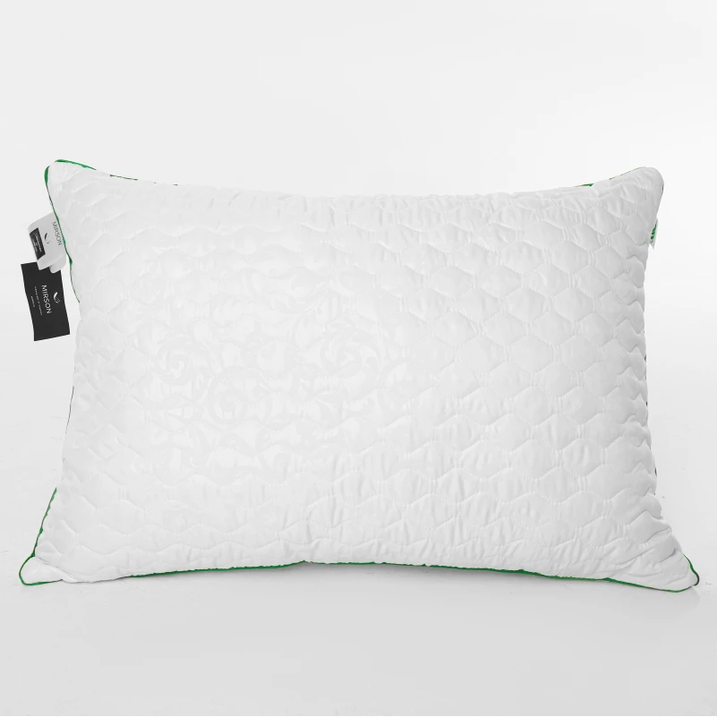 Подушка антиаллергенна Eco Line Aloe Vera №141 Ecosilk мікросатин (середня)