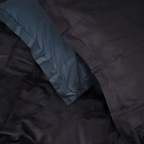 Наволочка Сатин Жаккард 6031 "Count Black" - 2