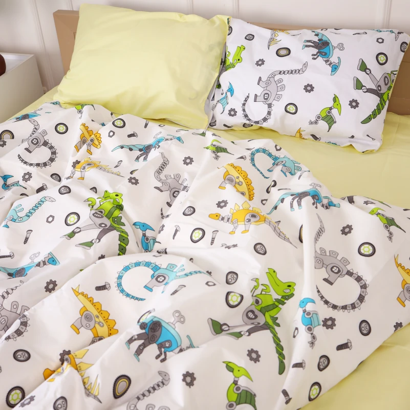 Пододеяльник Бязь 17-0576 Dinosaur robot