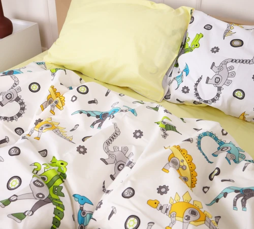 Наволочка Бязь 17-0576 Dinosaur robot - 2