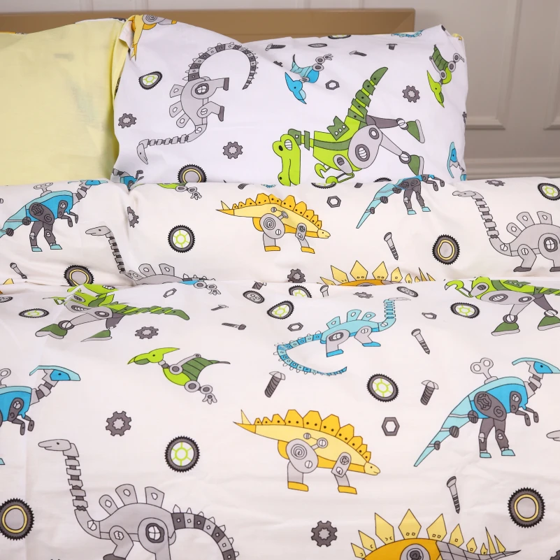Пододеяльник Бязь 17-0576 Dinosaur robot - 4